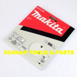 Schuurschijven 150mm P120 white velcro per 10 verpakt | B-51546